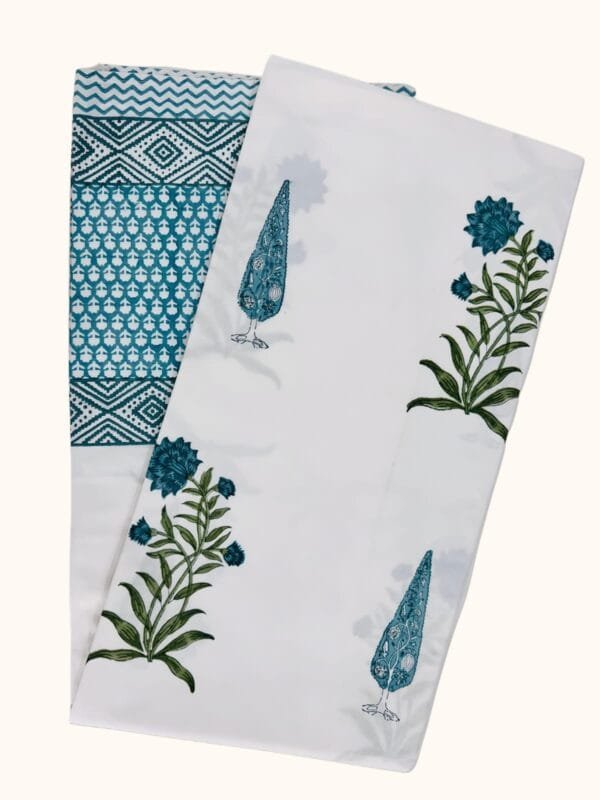 Bedsheet Percale Hand block