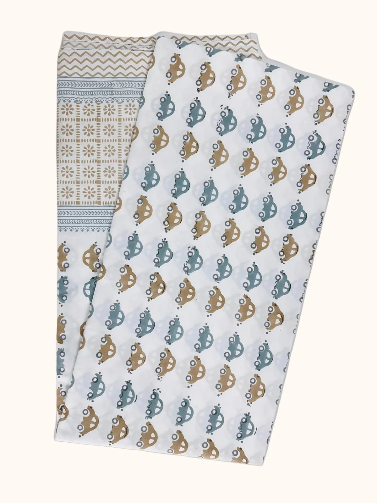 Bedsheet Percale Hand block